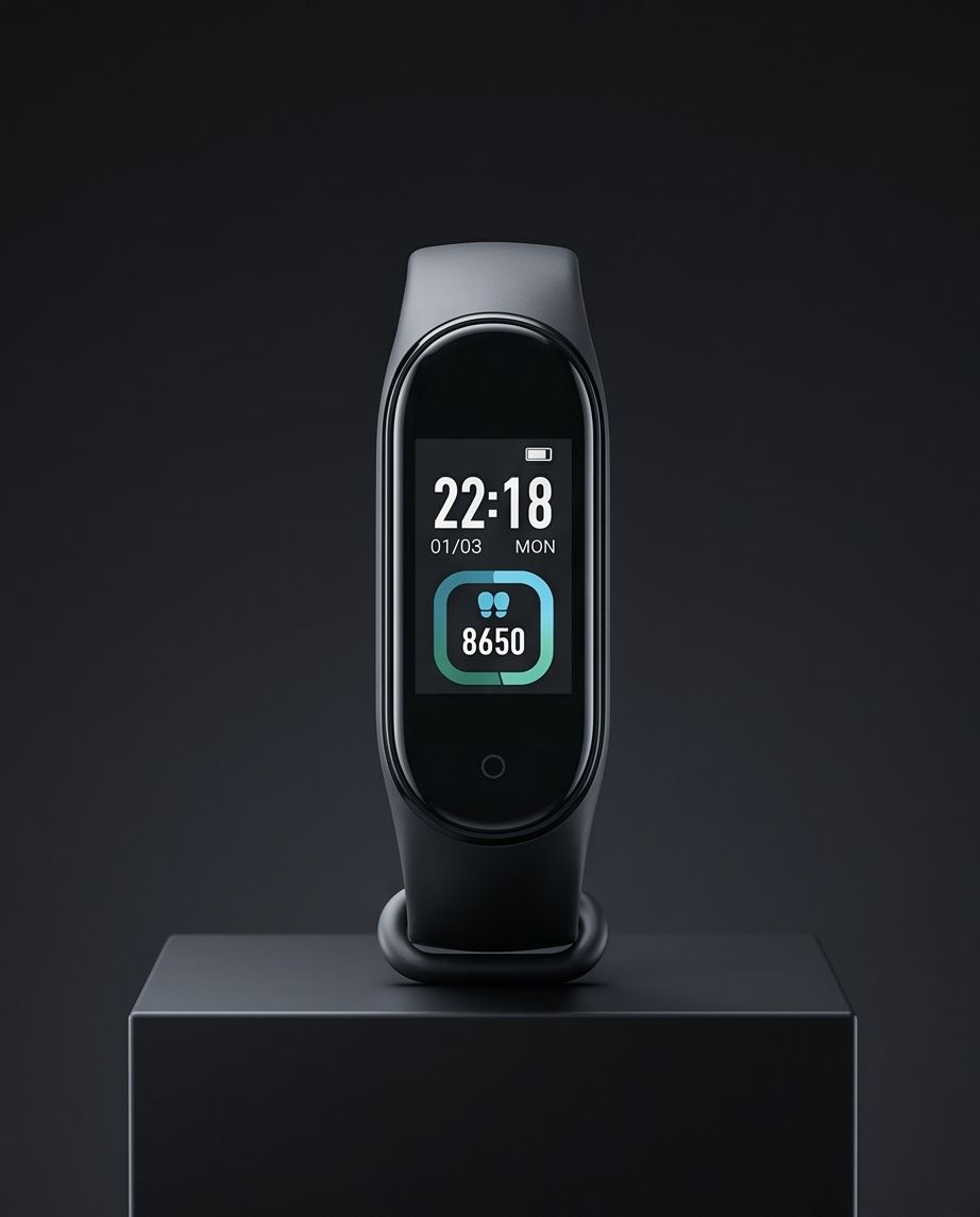 Smart Fitness Band – Waterproof Activity & Sleep Tracker