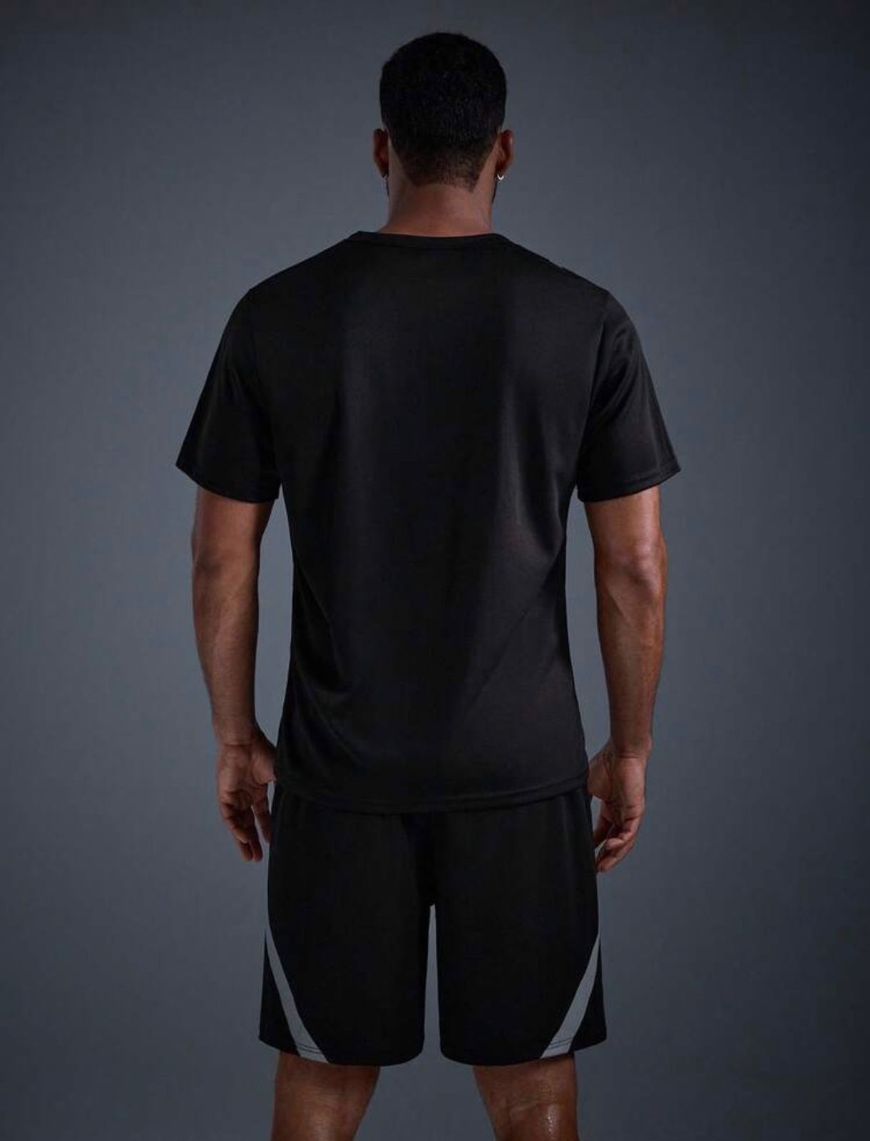 Men's Athleisure Tee & Shorts Set — Soft Comfort Gym & Leisure Outfit