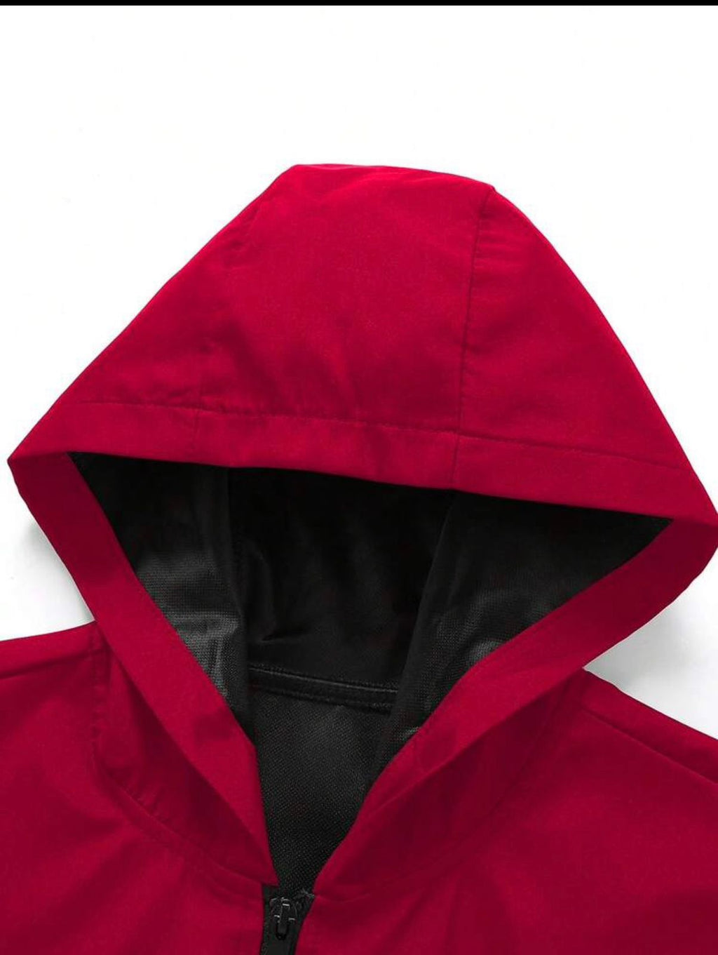Men's Hooded Tech Jacket — Lightweight Outdoor Sports Windbreaker