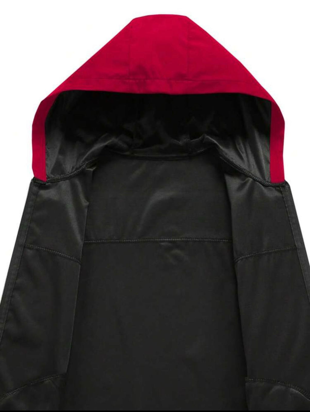 Men's Hooded Tech Jacket — Lightweight Outdoor Sports Windbreaker