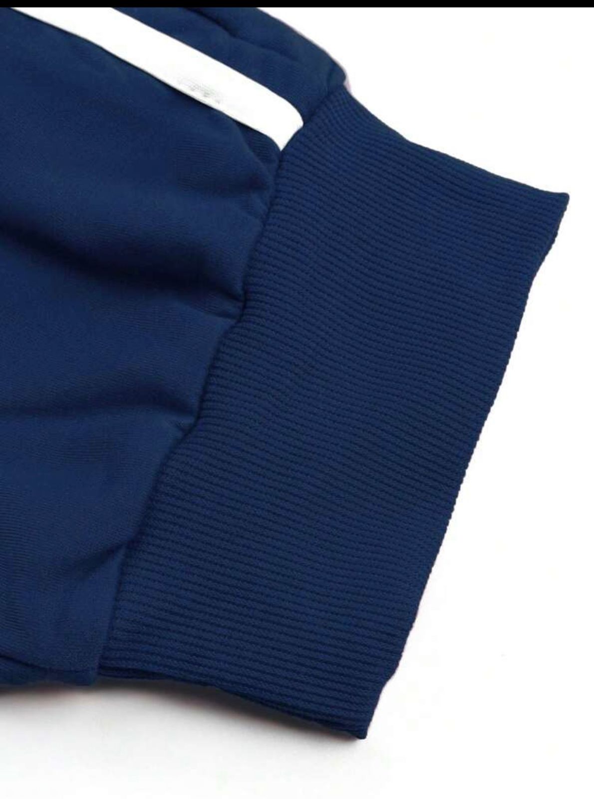 Men's Windproof Colorblock Tracksuit — Jacket & Pants Running Set