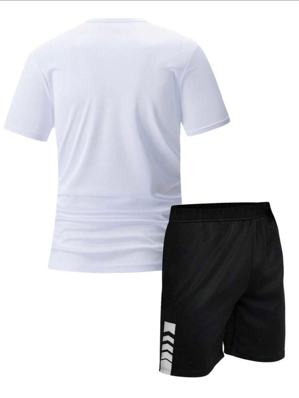 Men's Casual Sports Tee & Shorts Set — Lightweight Summer 2-Piece Outfit