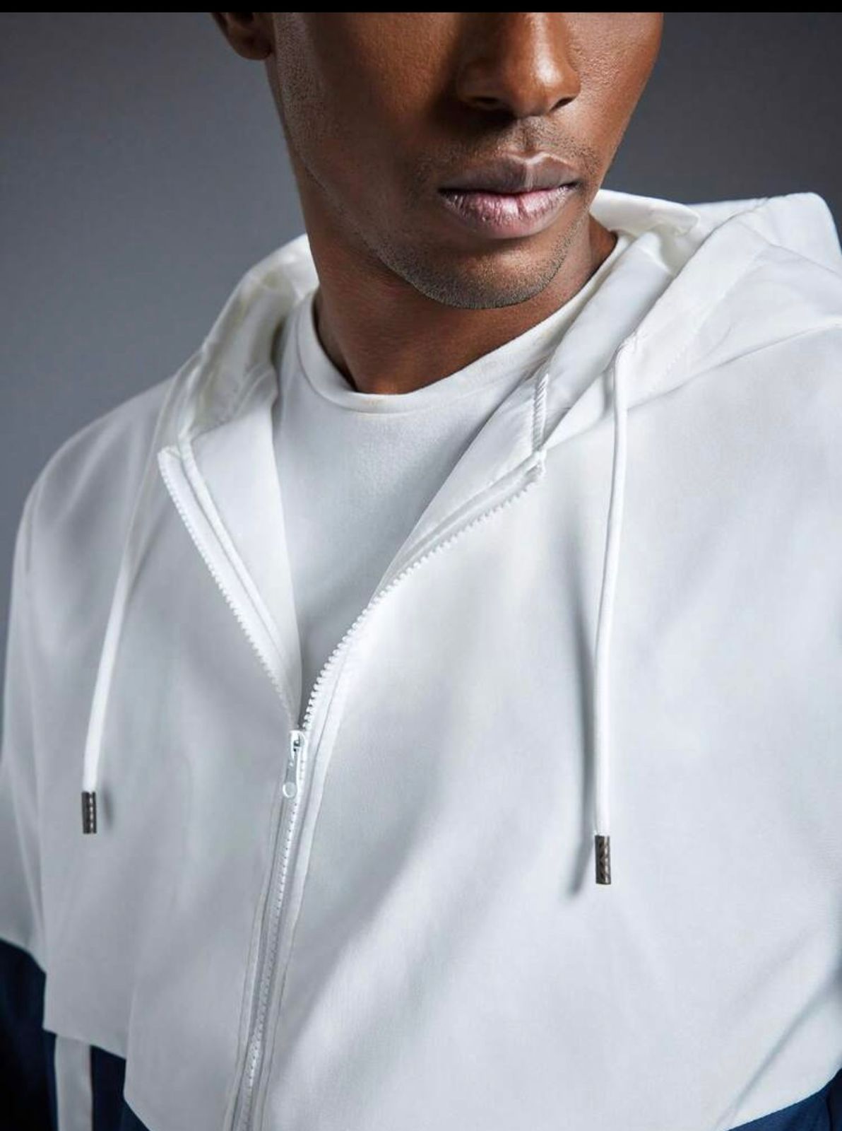 Men's Colorblock Athletic Tracksuit — Breathable Jacket & Jogger Set