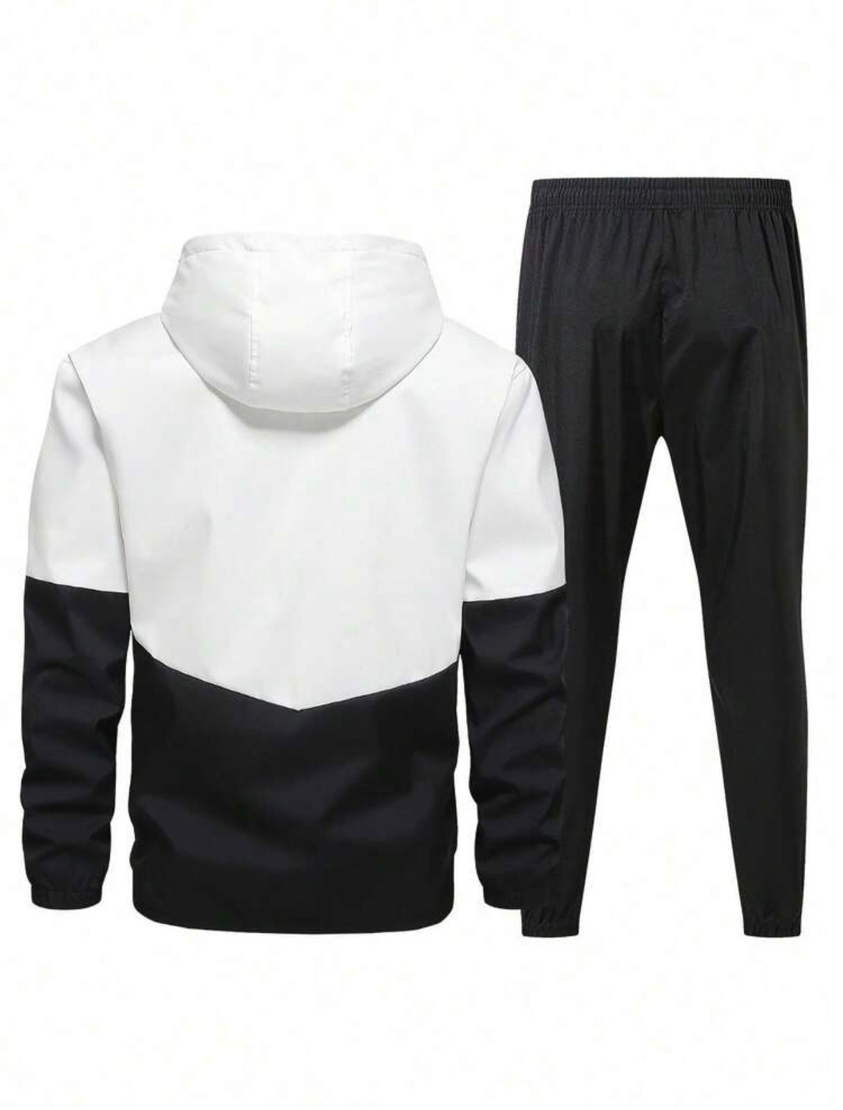 Men's Hooded Jogger Tracksuit — 2-Piece Sports Suit, Casual Hip Hop Fit