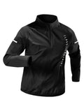Men's Half-Zip Training Top — Quick-Dry, Breathable & Moisture-Wicking