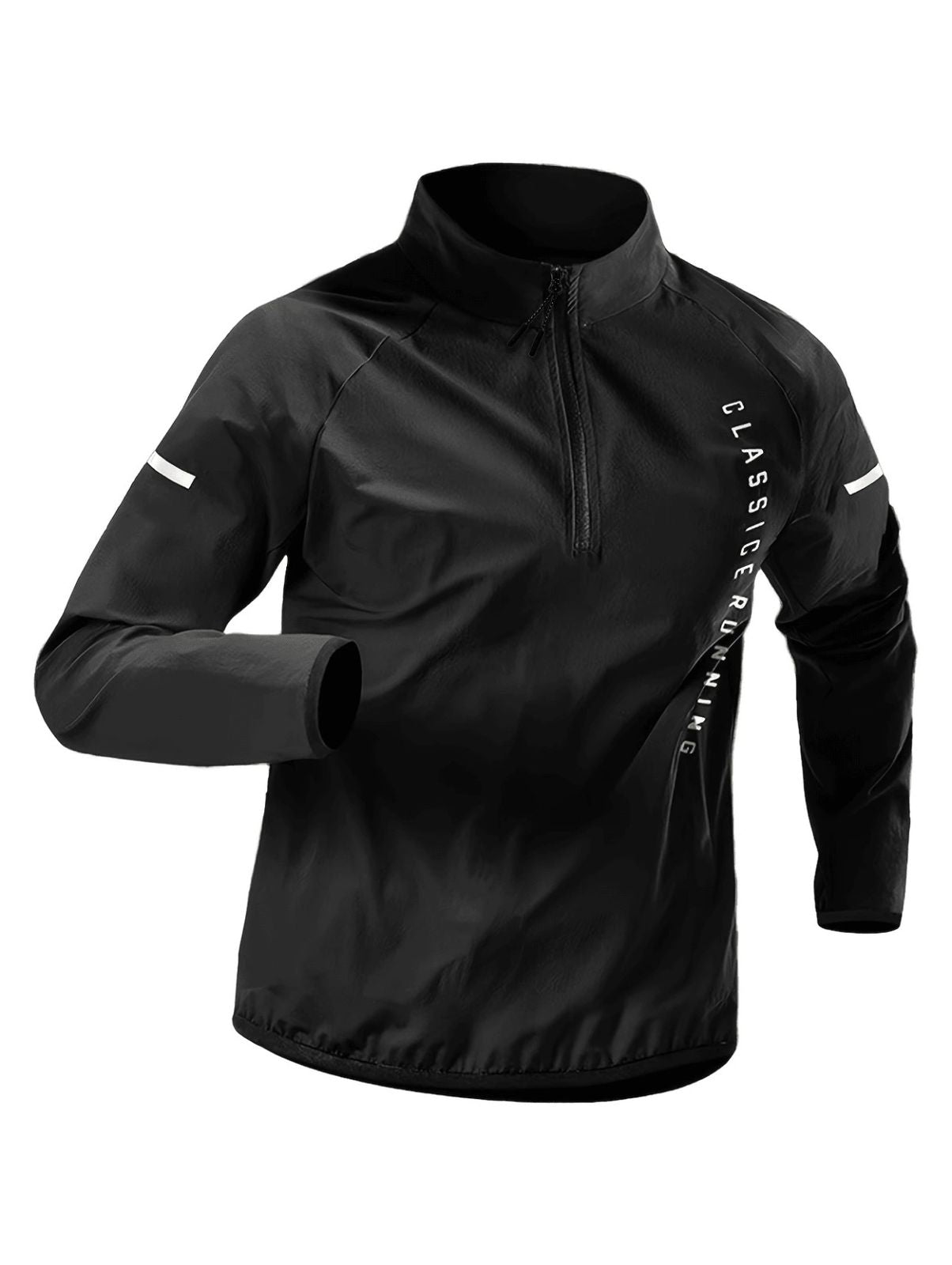 Men's Half-Zip Training Top — Quick-Dry, Breathable & Moisture-Wicking