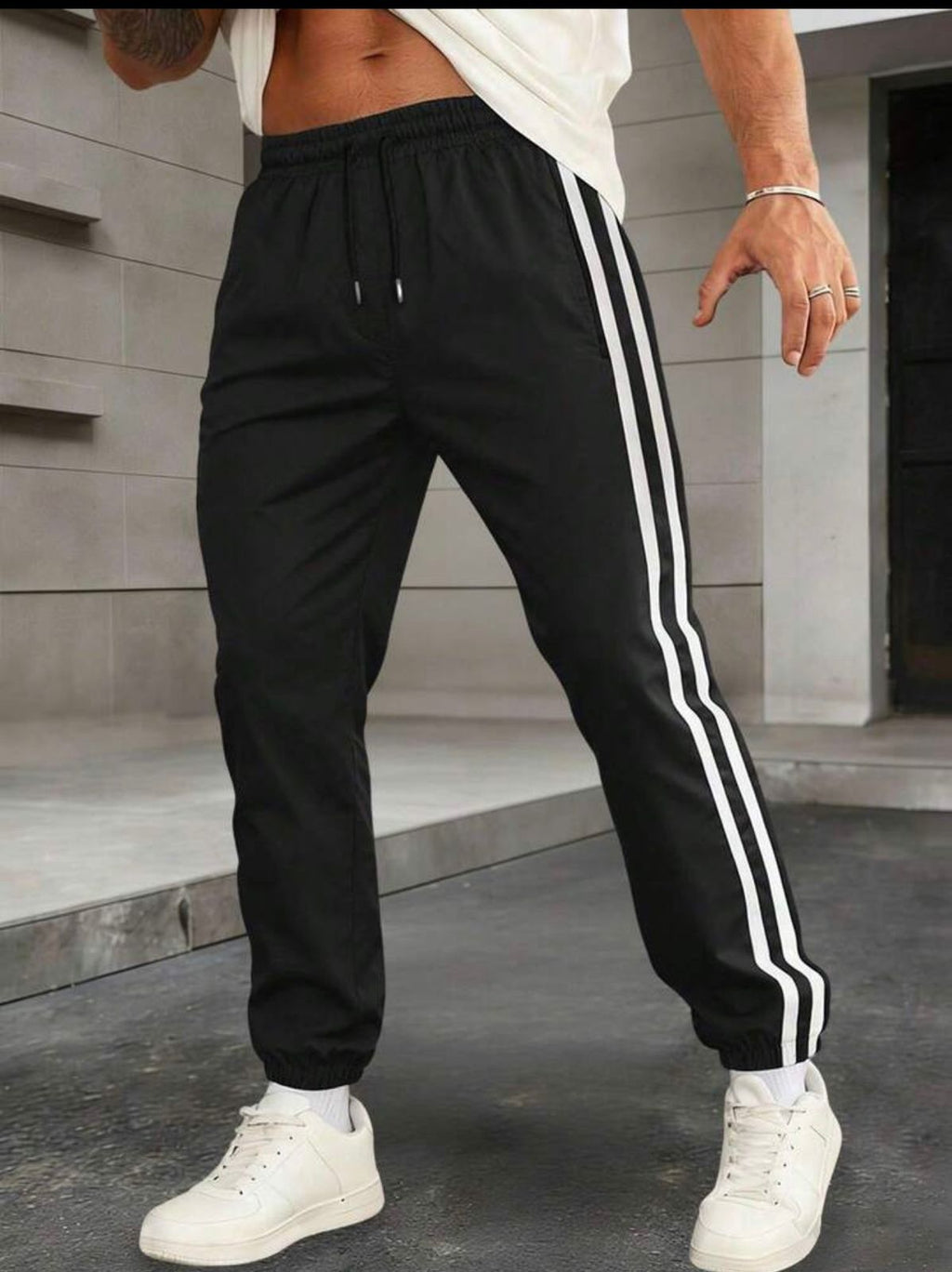Men's Relaxed Fit Jogger Pants — Versatile Street & Workout Trousers