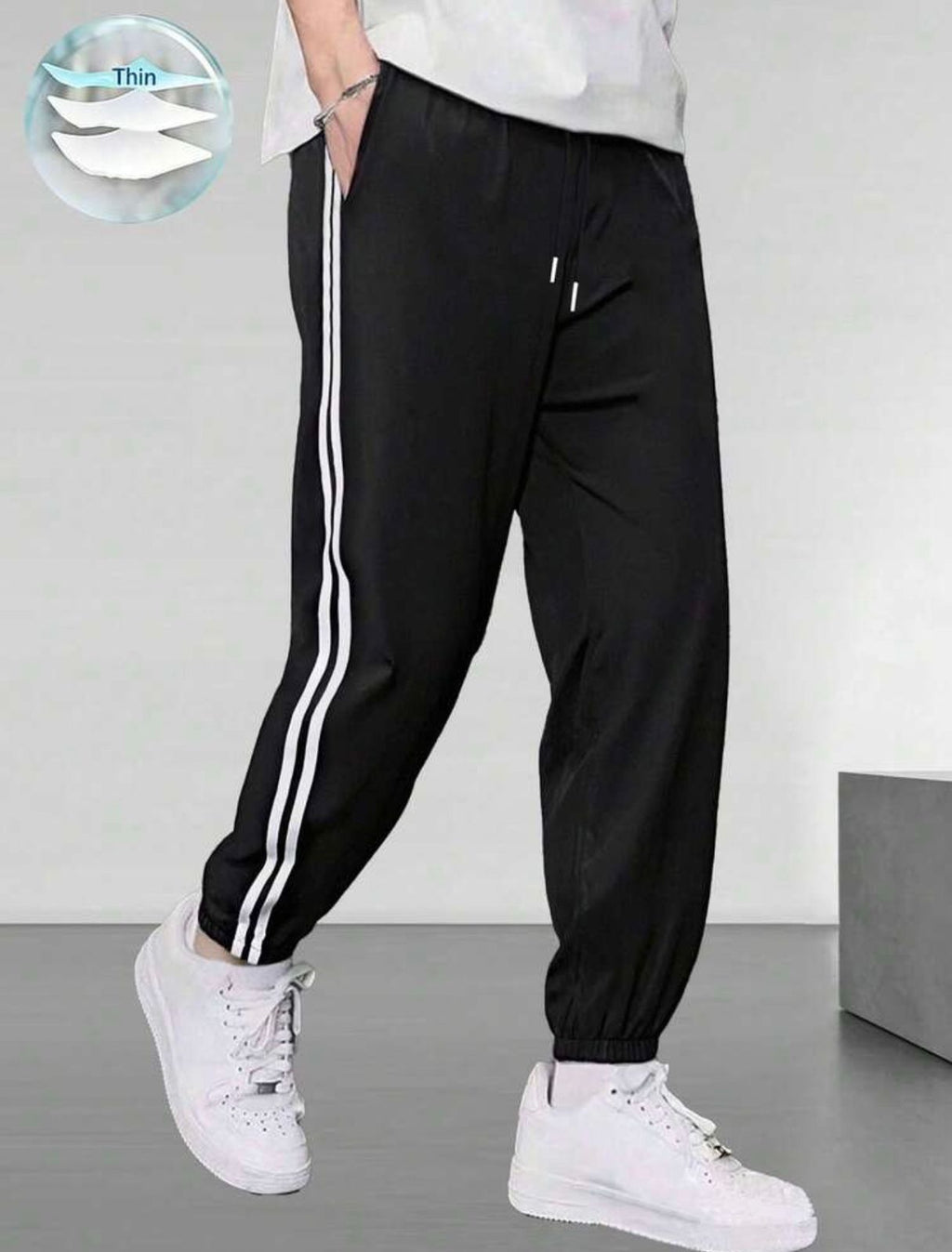 Men's Relaxed Fit Jogger Pants — Versatile Street & Workout Trousers