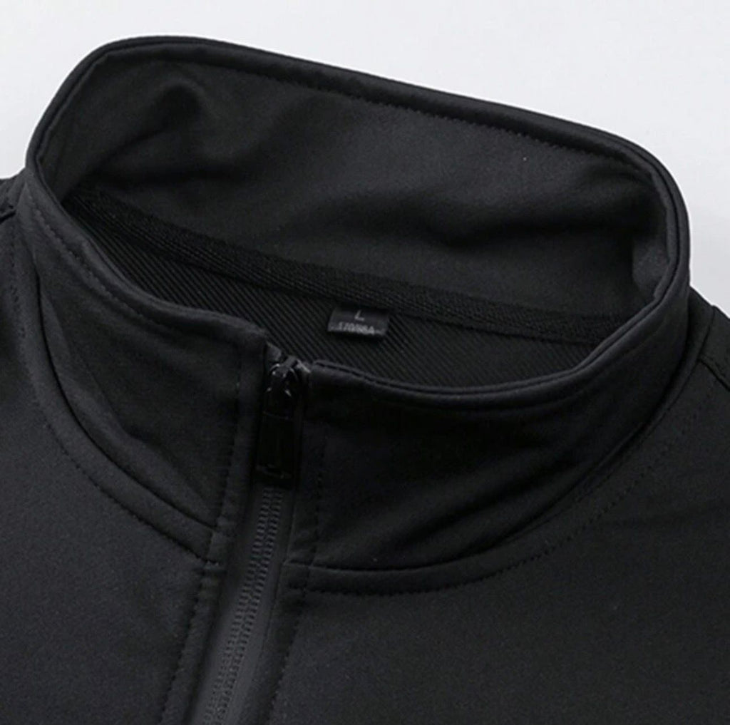 Men's Zip-Up Hoodie & Pants Tracksuit — Training Sports Suit