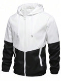 Men's Hooded Jogger Tracksuit — 2-Piece Sports Suit, Casual Hip Hop Fit