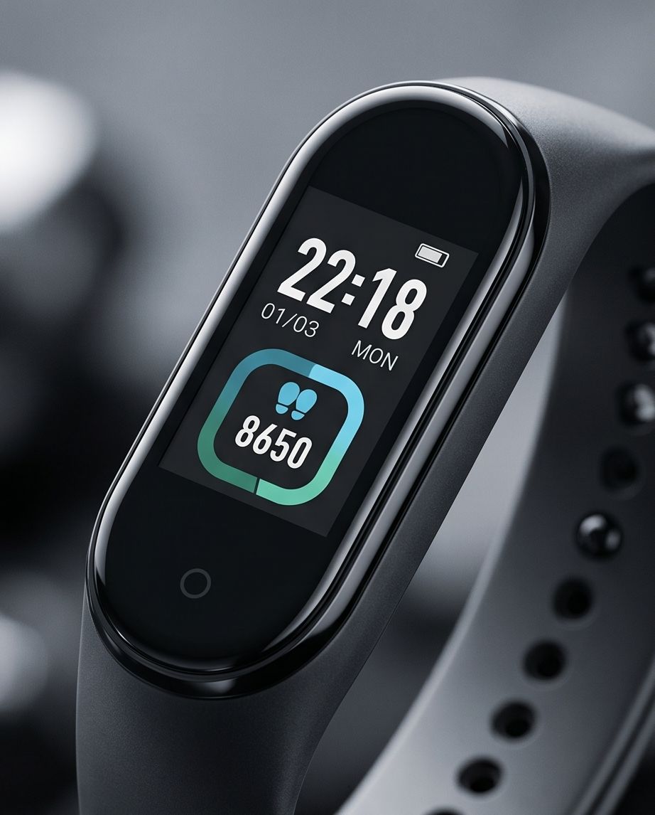 Smart Fitness Band – Waterproof Activity & Sleep Tracker
